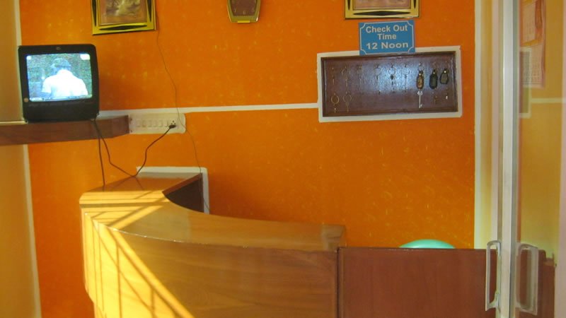 Reception and lobby area