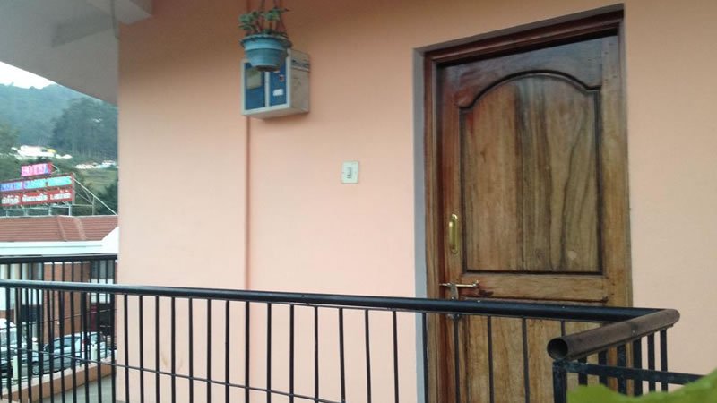 Private room entrance