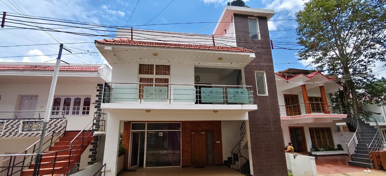 Exterior view of a multi-storey building