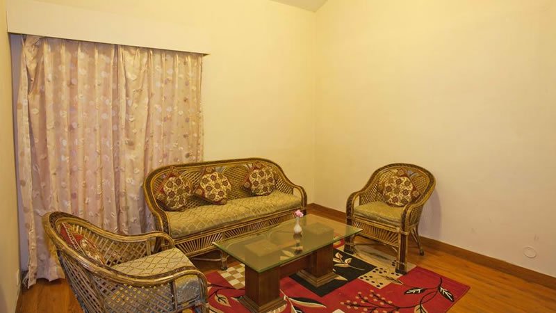 Comfortable lounge with sofa set